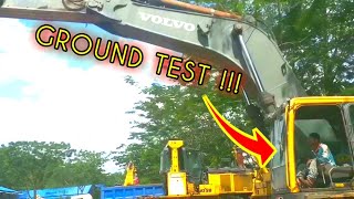 EXCAVATOR VOLVO EC 700 BLC || HYDRAULIC GROUND TEST AFTER REPAIR
