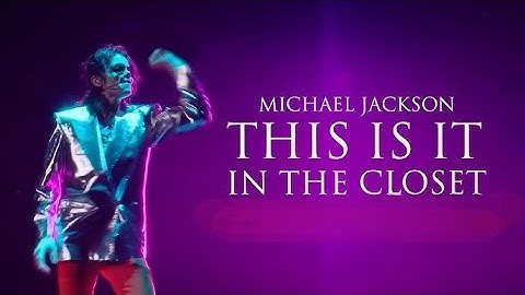 Michael Jackson - In The Closet This is it Rehearsal