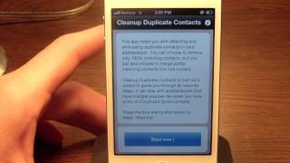Cleanup Duplicate Contacts App Review screenshot 3
