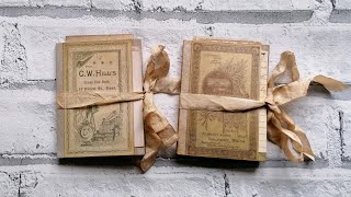 #2021TCTC - One Sheet Wonder - Another Junk Journal Pocket Insert from a 12 x 12 Sheet & Decorating