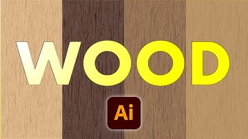 Make A Scalable Wood Texture In Illustrator In Minutes!