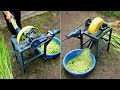 DIY chaff cutter from pot cap | Homemade chaff cutter | DIY