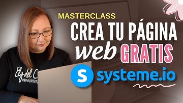 🩷Crea tu PAGINA WEB GRATIS en Systeme.io🏆