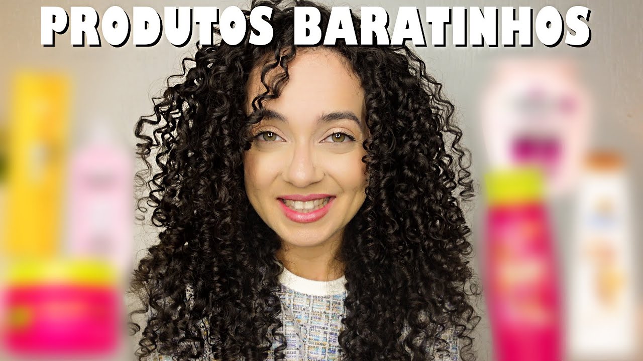 OS MELHORES PRODUTOS BARATINHOS DE MERCADO PARA CABELOS CACHEADO |  Oeslanhiny Nunes