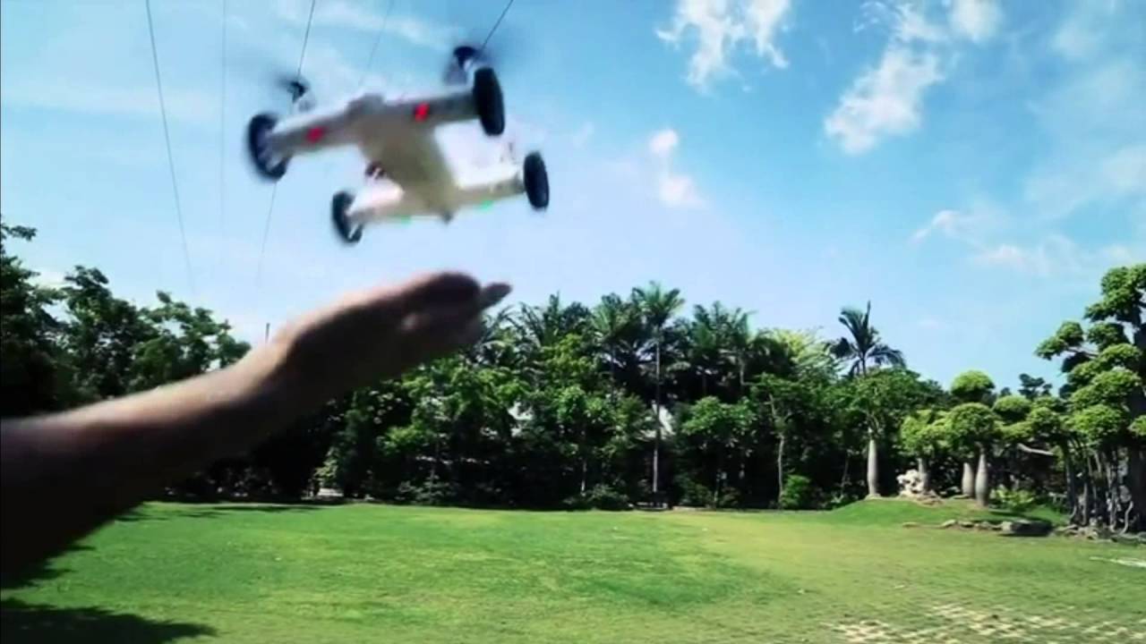 Ultra Drone - the First Drone with WHEELS! - YouTube