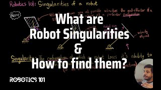 Robot Singularities & how to find them | Robotics 101
