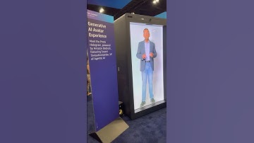 AWS Generative AI Avatar Experience w/ Swami Subarubramaniam, VP of Agentic AI | AWS Summit 2025 LA