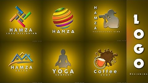 Logo Editing Tutorial with PiXellab | Hamza Edits