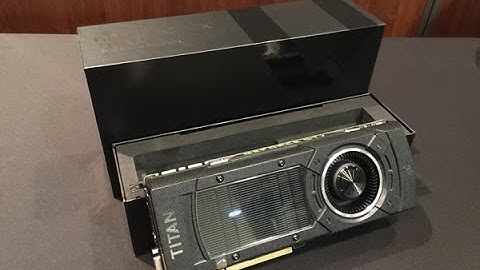 NVIDIA GeForce GTX Titan X Demos