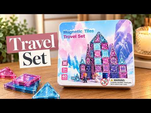Magnetic Tiles Princess Building Toys Review & Demo