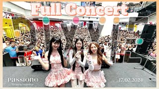 [PiXXiE] | Full Concert (ห้างแทบแตก) | Passion in love Concert |  @ระยอง | 17.02.2024 💋🤍