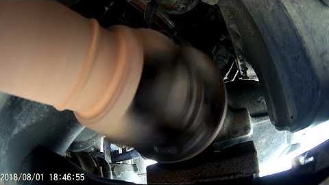 2005 Jeep WK Grand Cherokee  Front Axle Differential Binding Drive  Shaft View - 2008 jeep grand cherokee front differential noise