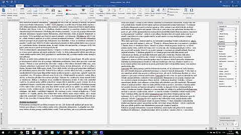 Jaký je styl odstavce?