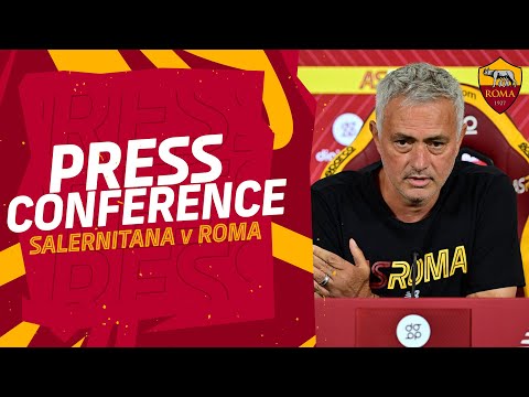 CONFERENZA STAMPA | Mourinho alla vigilia di Salernitana-Roma