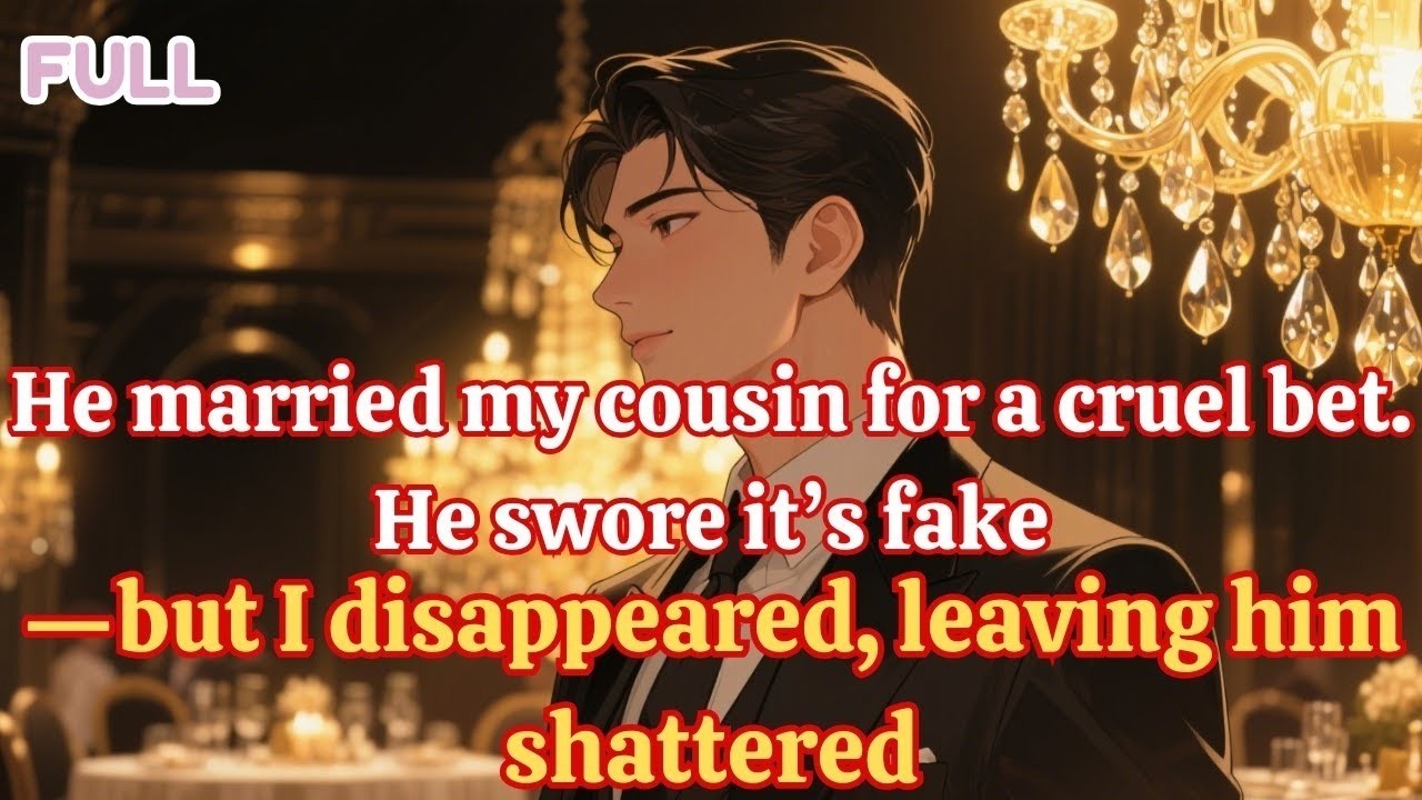 He married my cousin for a cruel bet  He swore it’s fake—but I disappeared, leaving him shattered