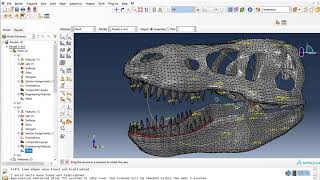 Famous ABAQUS Tutorial | Biting Force Measurement of Tyrannosaurus REX using MBD | BW Engineering 21N4 Profile