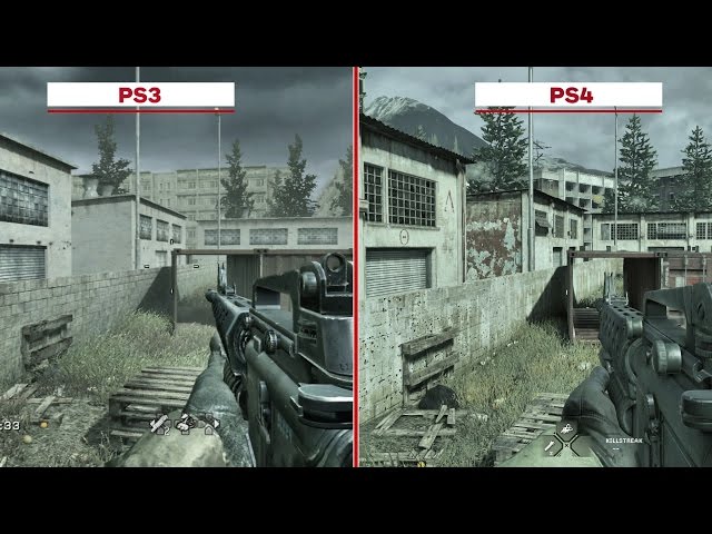 Resignation Overskrift Bølle Call of Duty 4: Modern Warfare Multiplayer Map Graphics Comparison: PS3 vs.  PS4 - YouTube