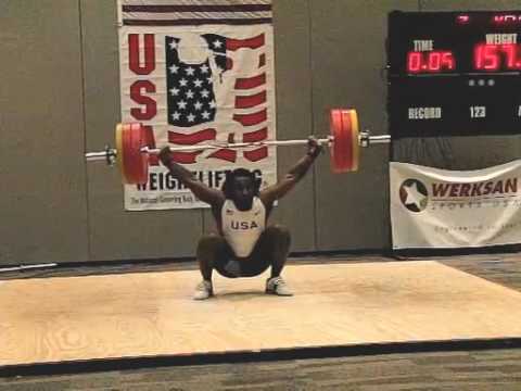 Kendrick Farris 157kg Snatch 2010 Arnold Classic S...