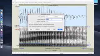 Create a Narrow Band Spectrogram and Power Spectrum screenshot 3