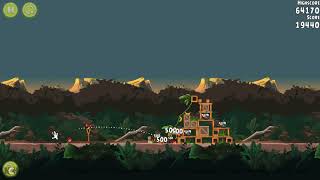Angry Birds Rio Jungle Escape Level 27 (4-12)  68170 screenshot 5