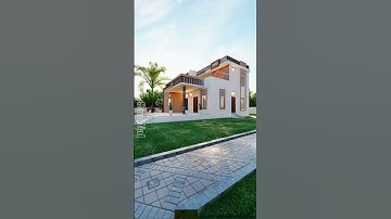 Modern House Front Elevation in Lumion #viral #3ddesign #lumion #elevation #ytshorts