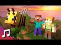  thefatrat  fly away feat anjulie minecraft animation music