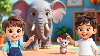 Let’s learn! Big and Small with Ms. Snowberry Kids songs nursery rhymes 