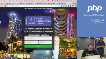 Launch of PHPConf.Asia - SG PHP Meetup