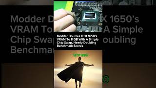 GTX 1650 Gets 8GB VRAM Upgrade