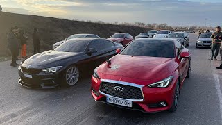 A MAN with an Infiniti 500HP HUNTS FOR THE GERMANS!