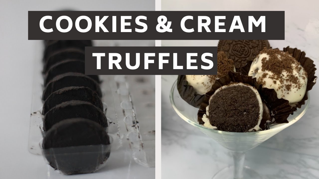 Cookies & Cream truffles | 3 Ingredients | Oreo biscuits & White Chocolate | Quick and Easy steps