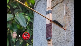 How to make a Bhutan bamboo bow | A good bow that can be made in 4 hours | Bow and arrow #066