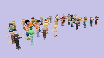 Hypercasual Character Pack Demo