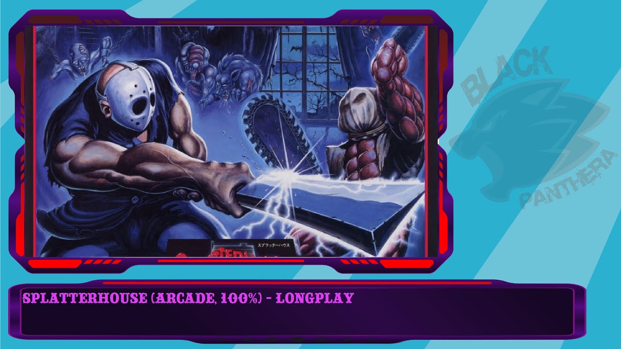 Splatterhouse (Arcade, 100%) - Longplay
