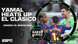 Real Madrid vs. Barcelona FULL REACTION! Yamal’s clash with Carvajal heats up El Clasico | ESPN FC