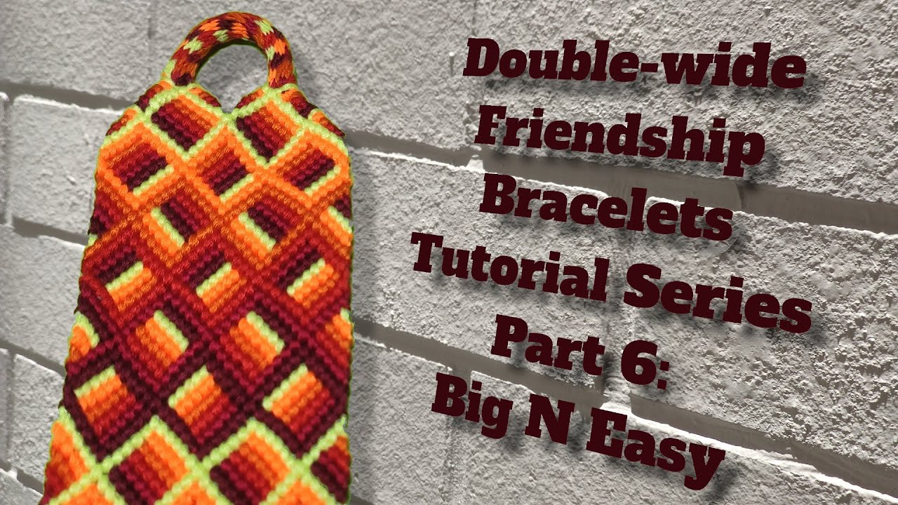 Mexitraders - Wide Cotton Friendship bracelets - pack of 10