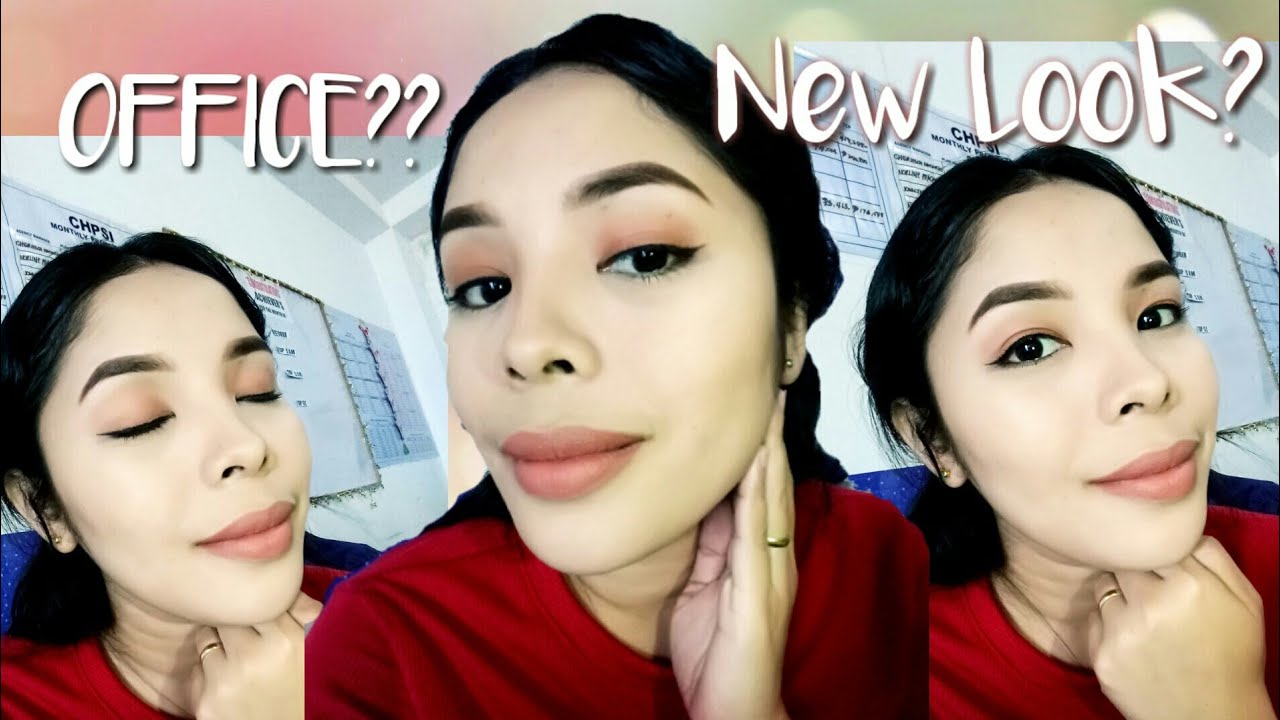 NEW LOOK MY DAILY OFFICE MAKEUP LOOK YouTube