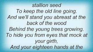 Jethro Tull - Heavy Horses Lyrics