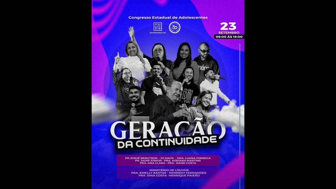 CONGRESSO DE ADOLESCENTES 2023 - GERAÇÃO DA CONTINUIDADE