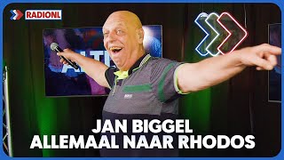 Jan Biggel  Allemaal Naar Rhodos (LIVE BIJ RADIONL)