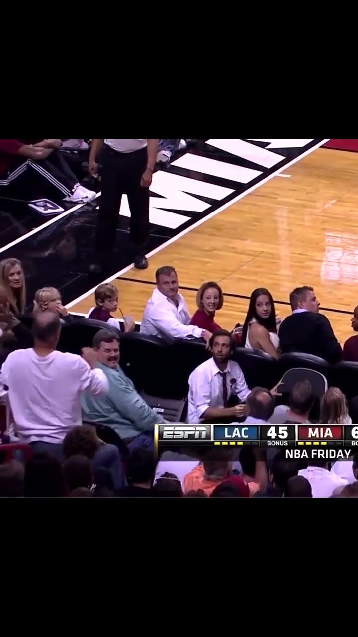 Heat's Crowd Erupted When LeBron Played Catch With a Fan ? #shorts #nba