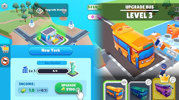 BUS LEVEL 3 AND NEW YORK - Terminal Master (Android, iOS) Gameplay Part 3
