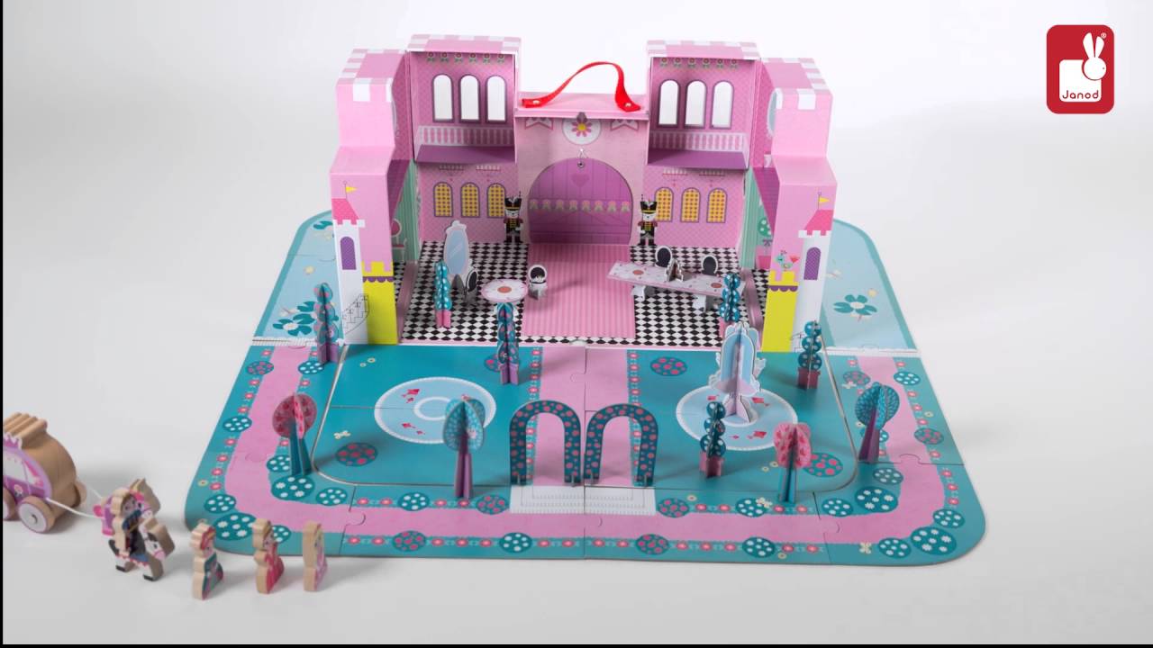 Janod Enchanted Castle Play Set YouTube
