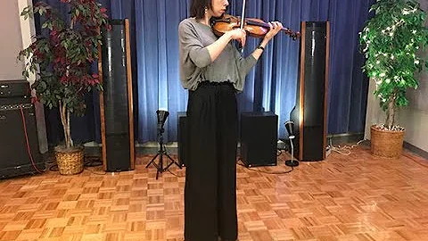 Tessa Lark   Bach   Ysaye Sonata No 5 Mvnt  1 live...