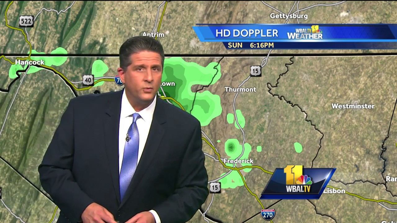 Severe storms possible Monday night - YouTube