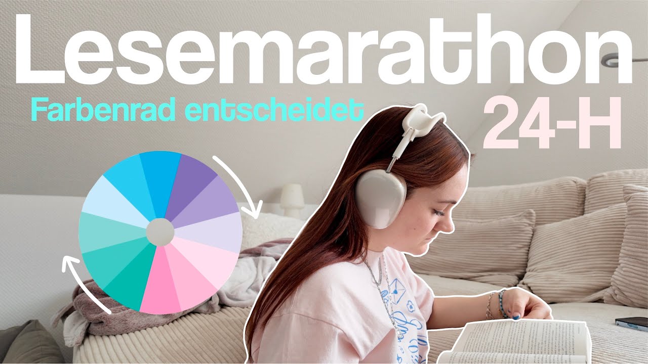 so viel lese ich als *schnelle Leserin* in 24 Stunden ⭐️⏱️✨ + Farbenrad  entscheidet!