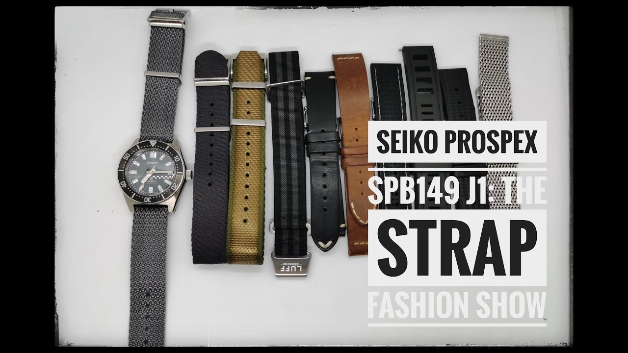1 Watch,10 Looks: Seiko Prospex SPB149 J1 Limited Edition strap fashion  show #SeikoSPB149 - YouTube