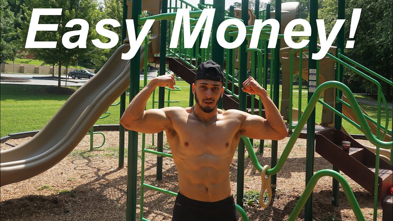 50 pull ups and 100 push ups in under 5 minutes @thatsgoodmoney - YouTube