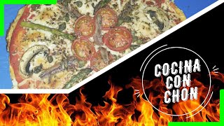  17  Receta de PIZZA de DIETA sin Pan #2020 ?