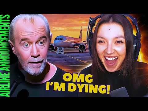 Ex Flight Attendant Reacts to George Carlin’s Airline Announcements
